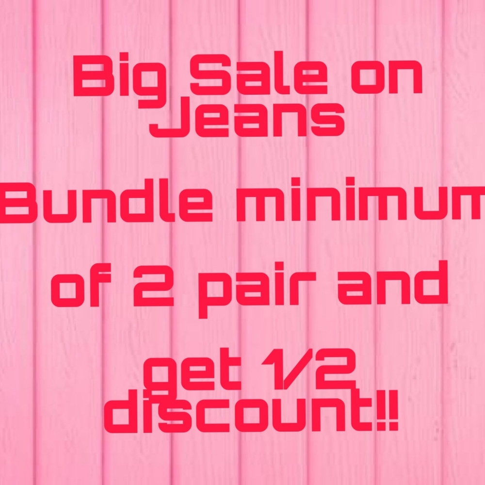 SALE on JEANS